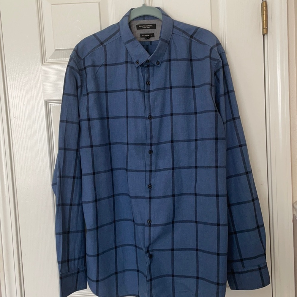 Banana Republic Camden Fit Shirt Size XL